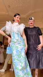 Instagram post by @evelilycp for Scarlett Gasque. Caption reads: [...] in the delicious delights of @scarlettgasque....