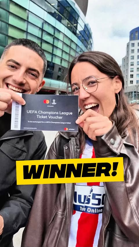 Instagram post by @papapincus for Mastercard. Caption reads: [...] superstitions? 👀 I teamed up with....