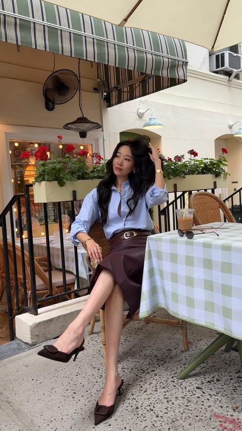 Instagram post by @natalikim for Ralph Lauren. Caption reads: Did you also go through a ‘finding my style’....