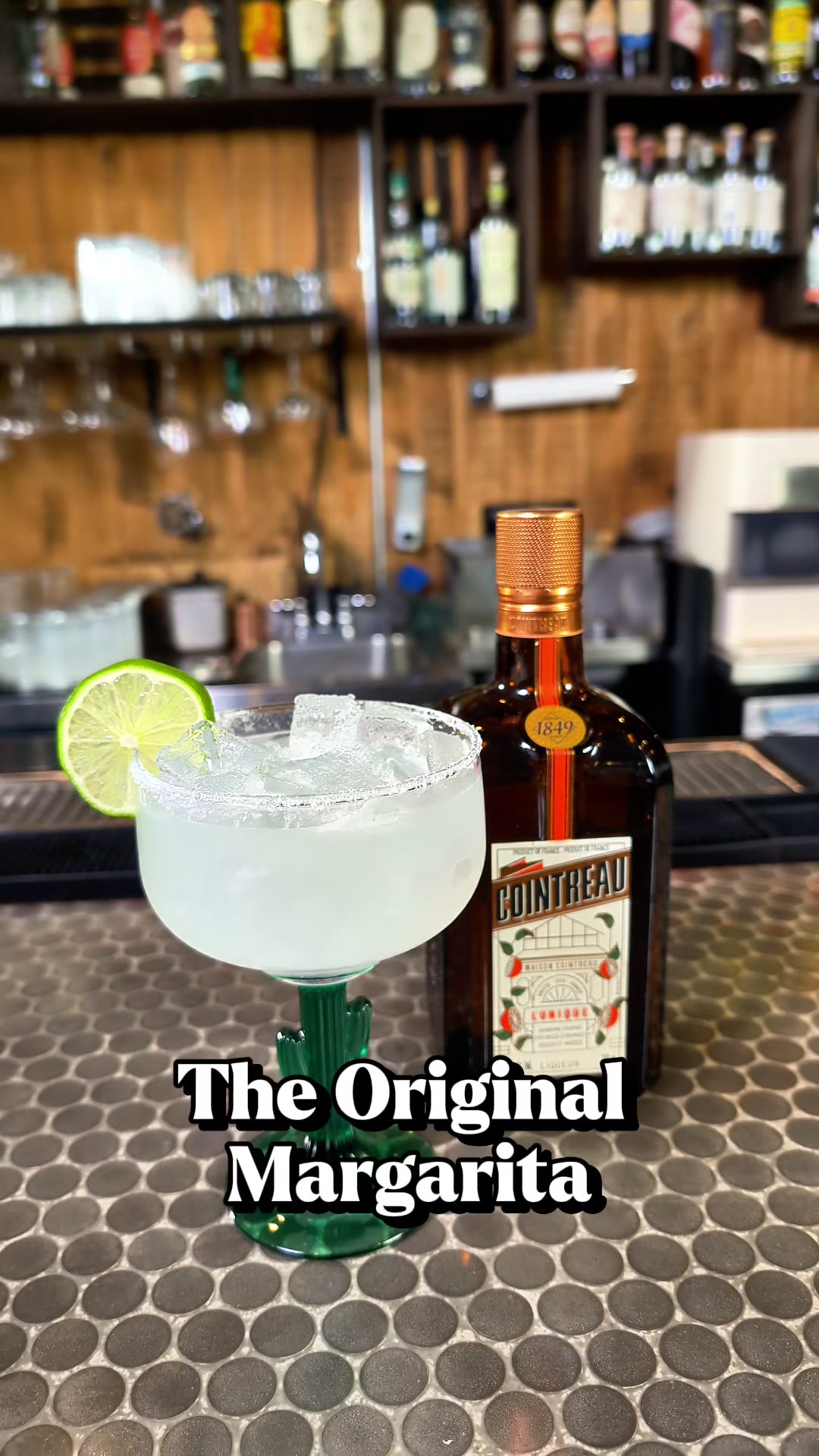 TikTok post by @lui_fern for Cointreau. Caption reads: [...] mistake and it's why I always go with....