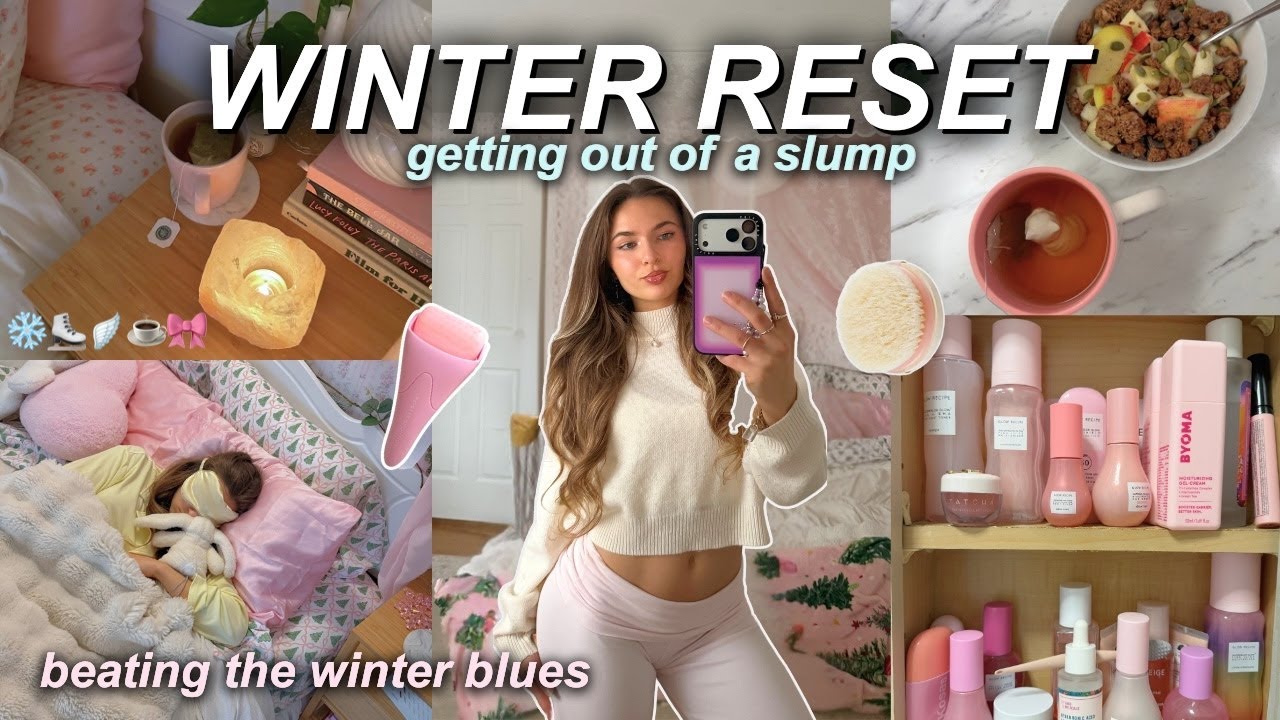 YouTube post by @sophiediloreto for Vsco. Caption reads: WINTER RESET VLOG ☁️ getting my life together &....