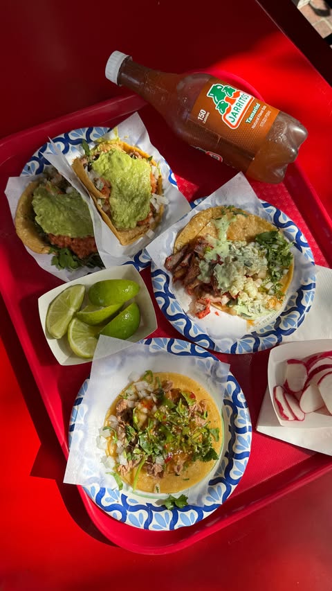 Instagram post by an influencer for Beli. Caption reads: [...] Taqueria in the country on @beli_eats ✨....