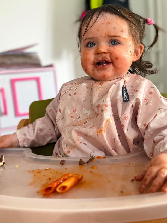 Instagram post by @gracewarwick__ for Bibado. Caption reads: Just a girl who loves to get messy 🥹😍....