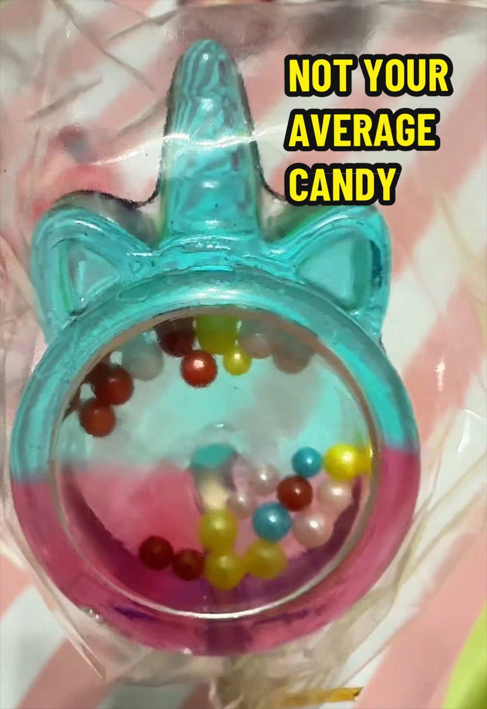 TikTok post by @headtotoes40 for Happy Global Choice. Caption reads: [...] so fun and satisfying to watch 🍭 @HAPPY....