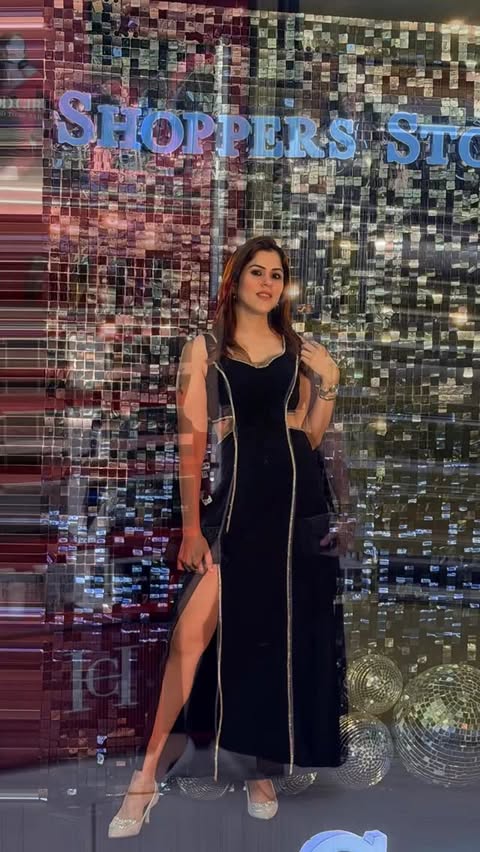 Instagram post by @sheetalchandni for Shoppers Stop. Caption reads: The Premiere. Lights. Camera. You. ✨ Step into the....