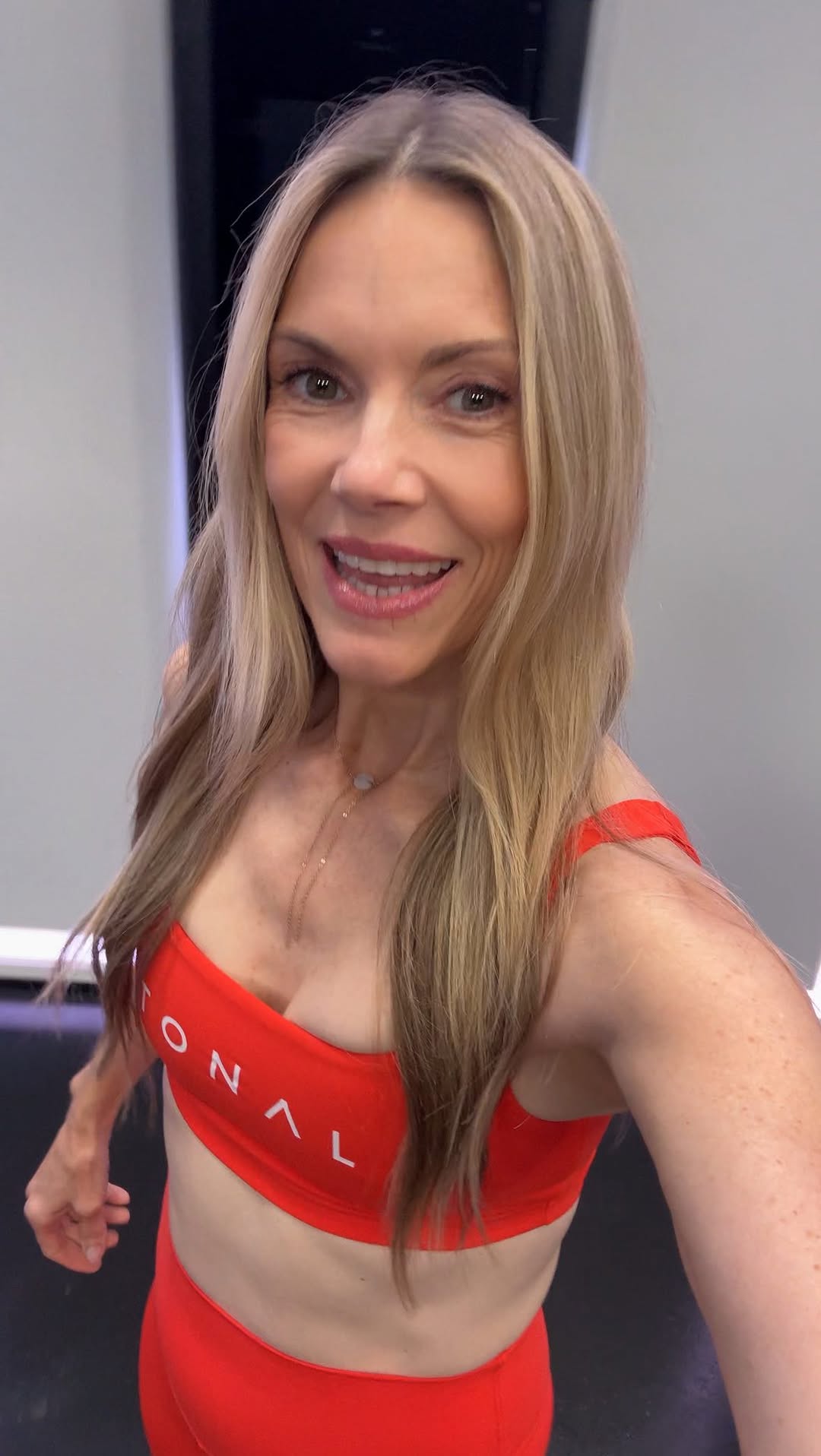 Instagram post by @kristinmcgee for Tonal. Caption reads: Strength looks different on everyone, but one....