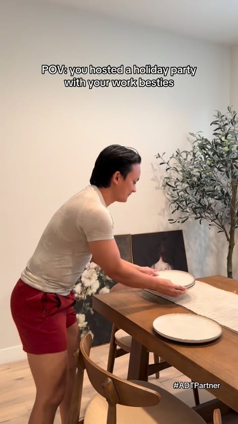 Instagram post by @nurse.johnn for ADT. Caption reads: #ADTPartner #ADTAd Us nurses are good in a [...].