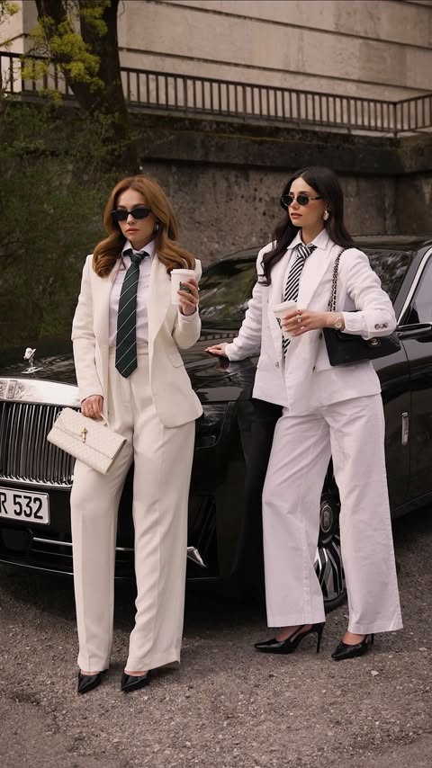 Instagram post by @sibel_arsu for Rolls-Royce Motor Cars. Caption reads: Rolls Royce energy with your bestie✨ *ad.