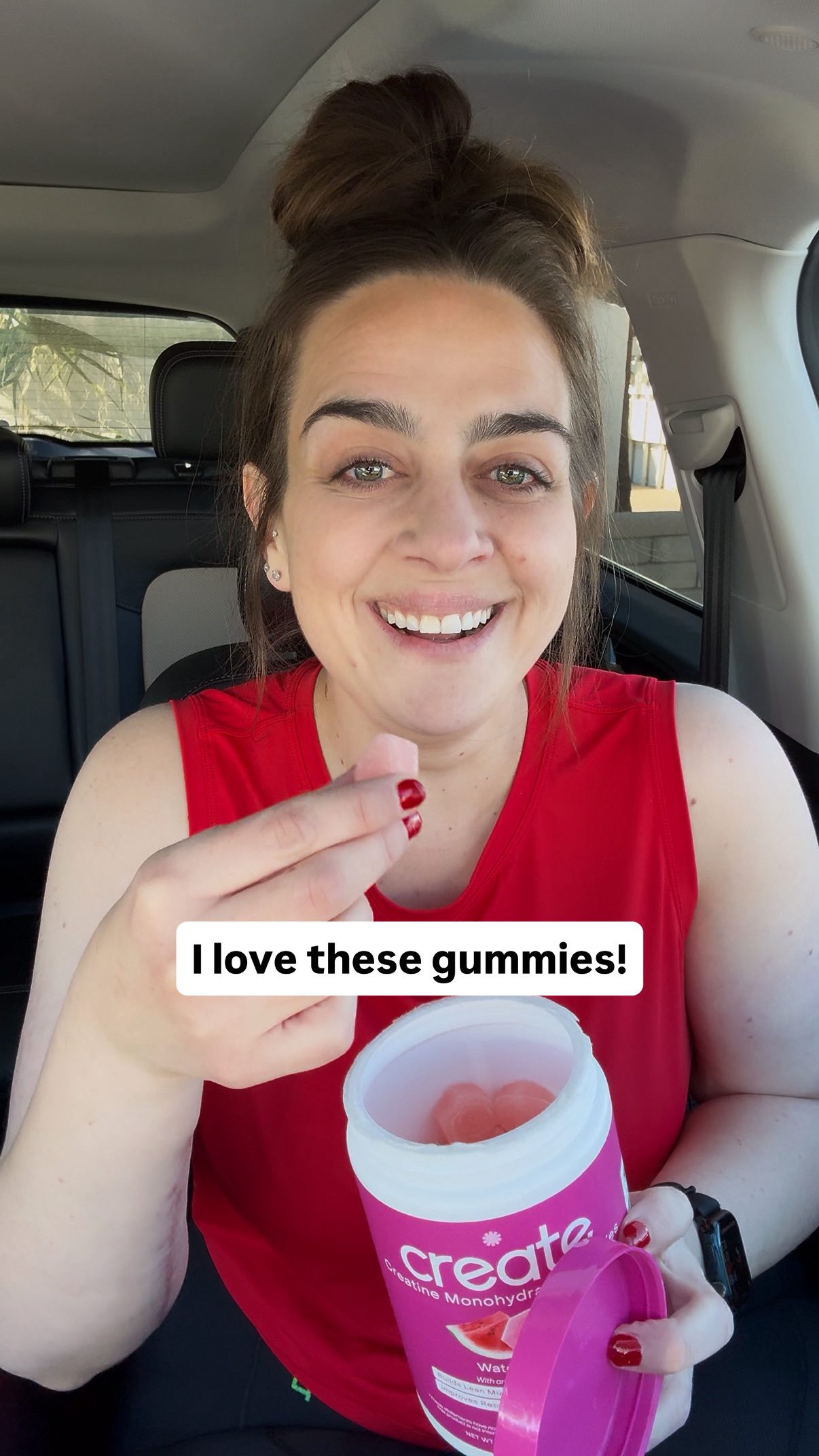 Instagram post by @leahhopehealth for Create. Caption reads: [...] is consistency! I’ve been taking....