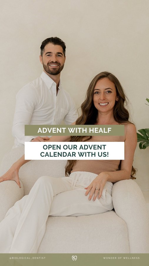 Instagram post by @biological_dentist for Healf. Caption reads: [...] we’re so excited to share the very first....