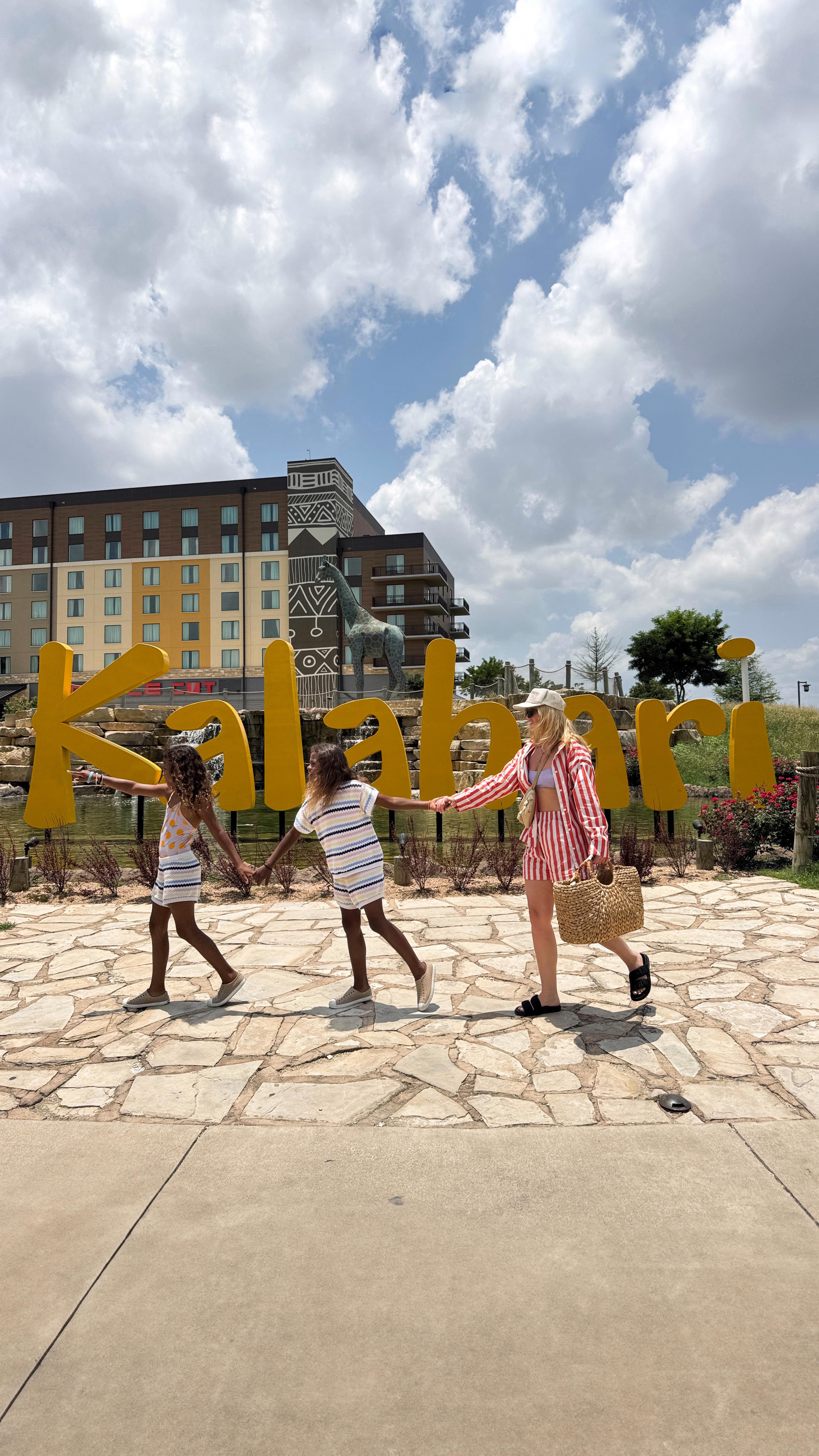 Instagram post by @lanaato for Kalahari Resorts. Caption reads: Don’t miss Kalahari’s ONE-DAY ONLY National....