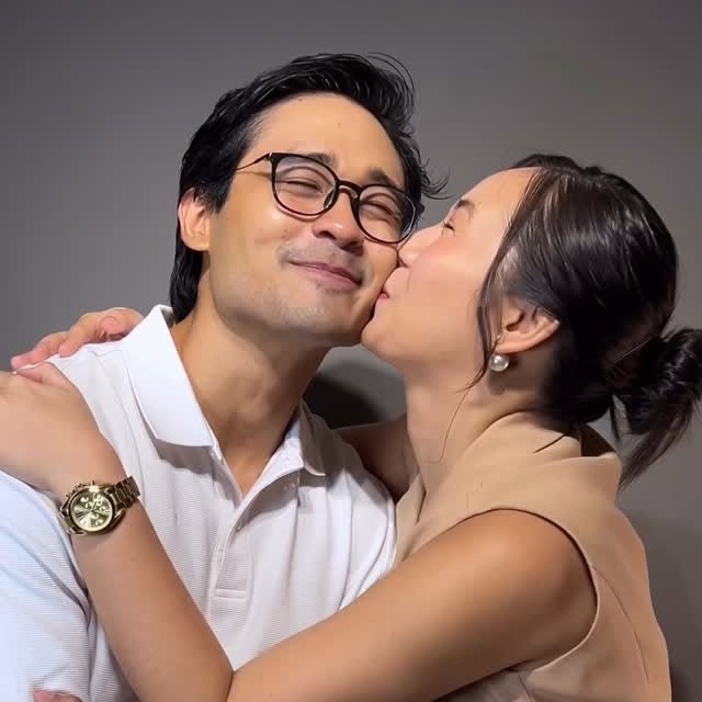 Instagram post by @potricklopez for Gillette. Caption reads: Ganyan reaction niya PALAGI kapag nag sshave ako....
