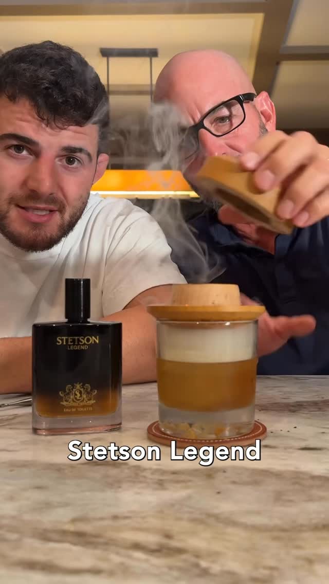 Instagram post by @johnnydrinks_ for Stetson. Caption reads: [...] and a little spicy, just like the Stetson....