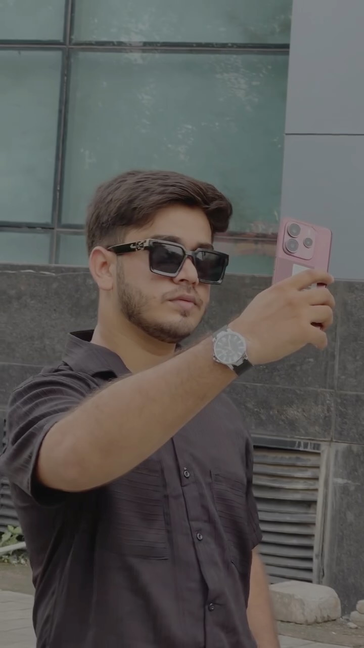 Instagram post by @dr_tabish.rana for Xiaomi India. Caption reads: 🚀 Power that kills the competition, style that....