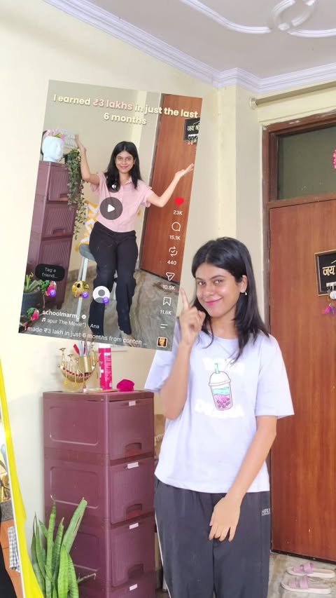 Instagram post by @schoolmarm_ for Happi Planet. Caption reads: [...] aur shiny rakhne ke liye maine ye....