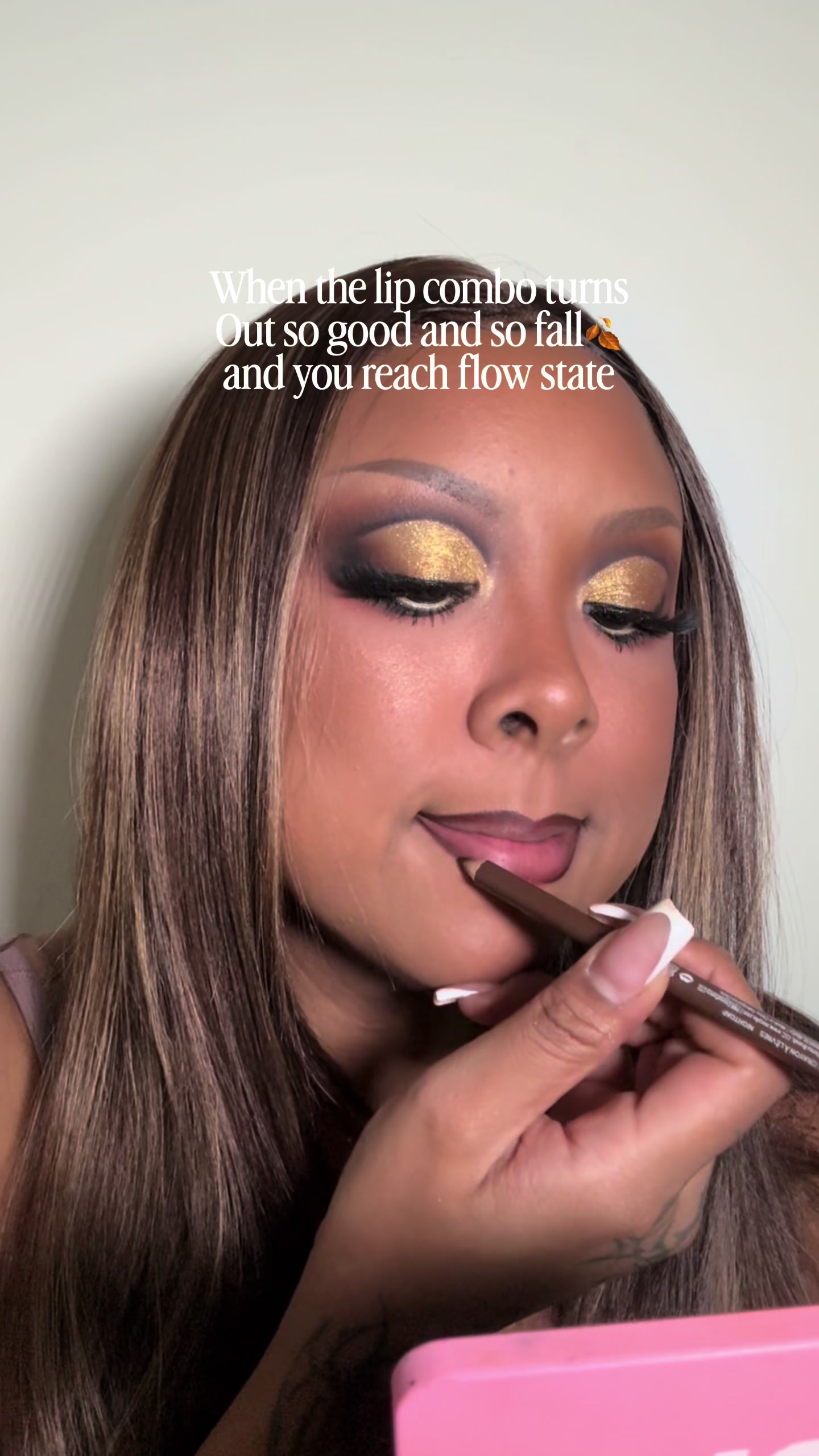 TikTok post by @tikamargarita for EXO Cosmetics. Caption reads: [...] combo: @Morphe Cosmetics night cap + @EXO....