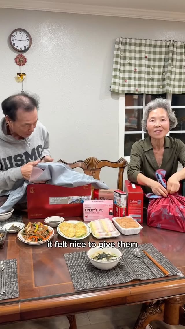 Instagram post by @ahnestkitchen for Jungkwan Jang. Caption reads: [...] those small celebrations we had with....
