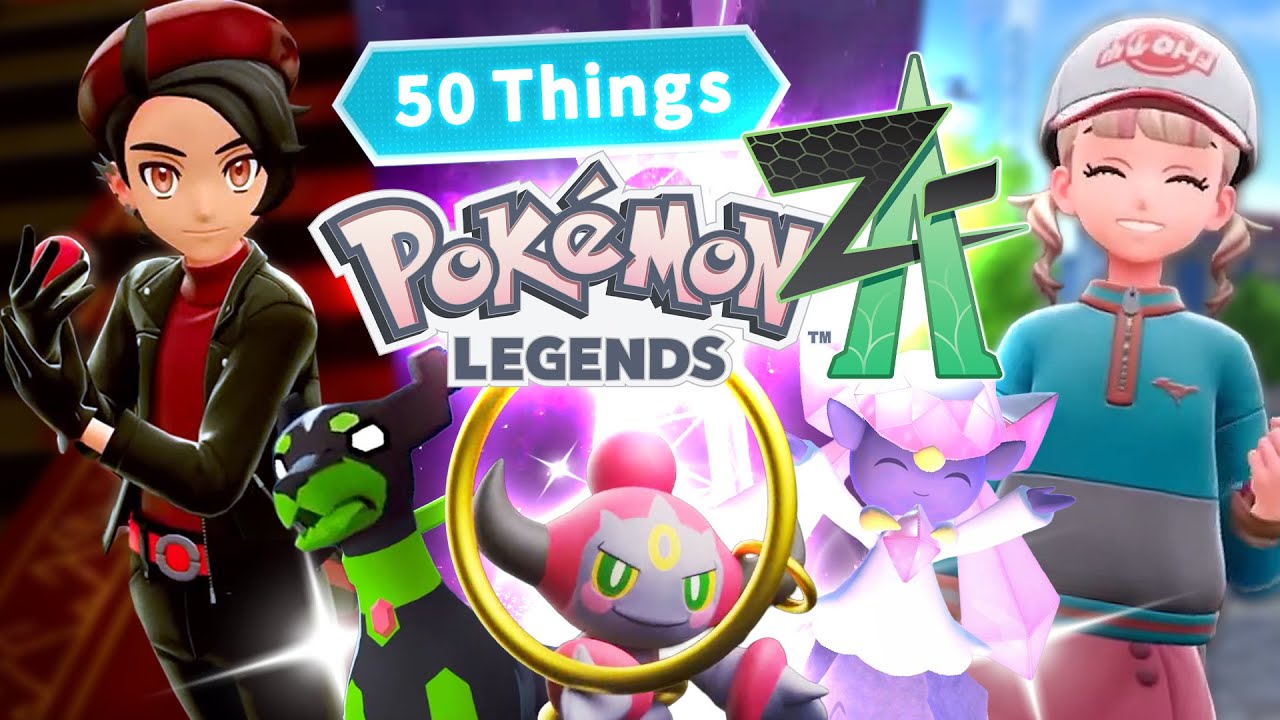 YouTube post by @MunchingOrange for TokyoTreat. Caption reads: 50 Things You Need to Know Before Pokémon Legends....