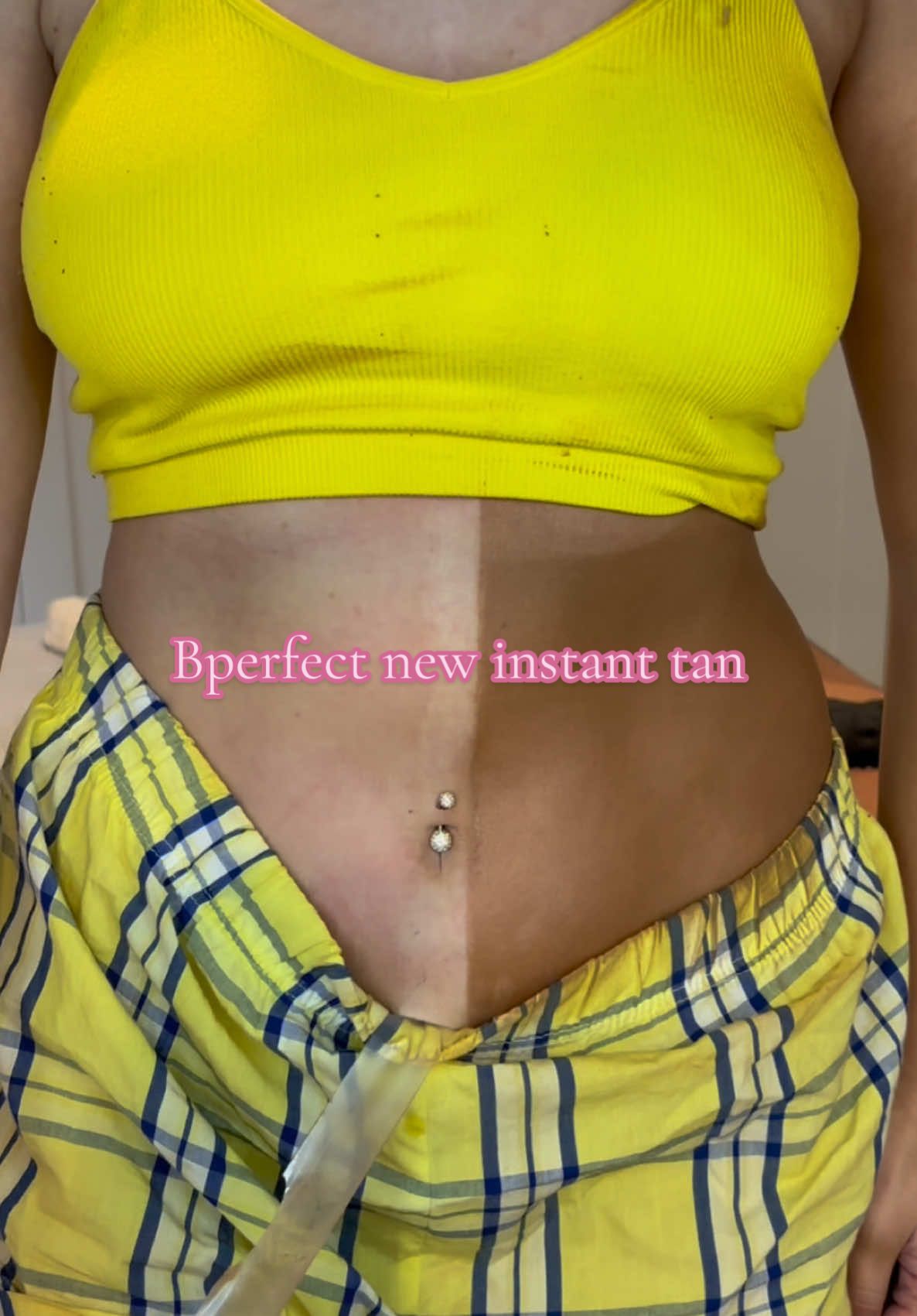 TikTok post by @racheltfoley for BPerfect Cosmetics. Caption reads: Wait… this isn’t a filter 😭🔥 the new BPerfect....