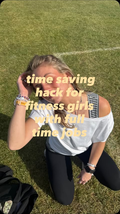 Instagram post by @izzyhillfit for Living Proof. Caption reads: [...] for busy fitness girls @livingproofuk You....