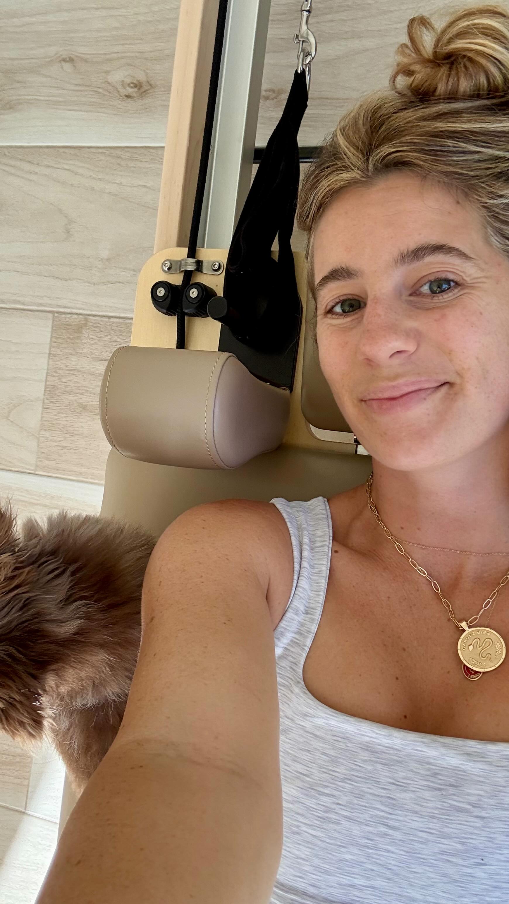 Instagram post by @alexandrasistodaniel for Your Reformer. Caption reads: [...] can move, the toys can move but my....