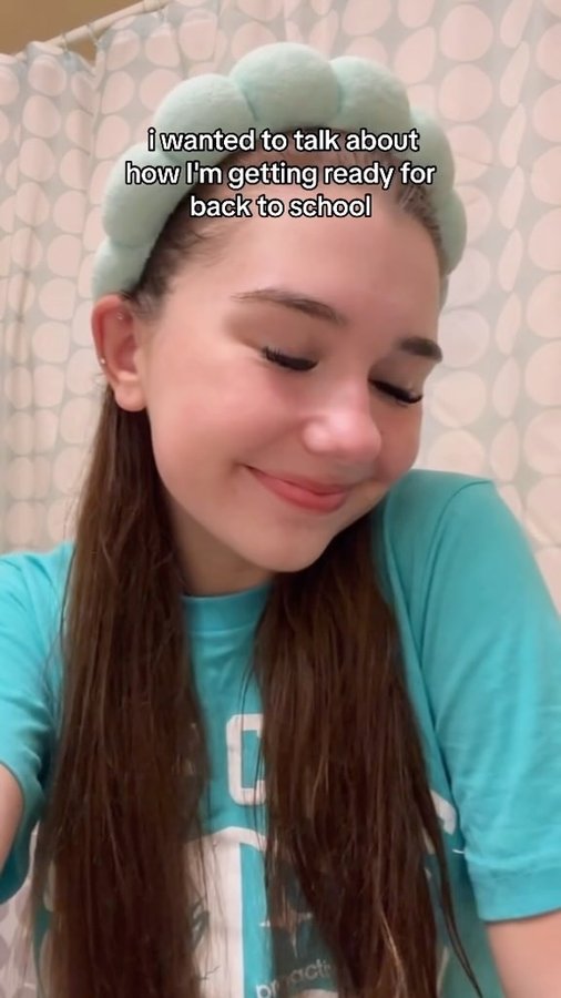 Instagram post by @samirosemusic for Proactiv. Caption reads: my all-time favorite back-to-school routine with....