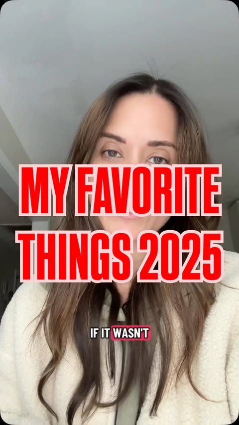 Instagram post by @lisandravcomedy for Rent the Runway. Caption reads: These are a few of my favorite things of 2025. 

I....