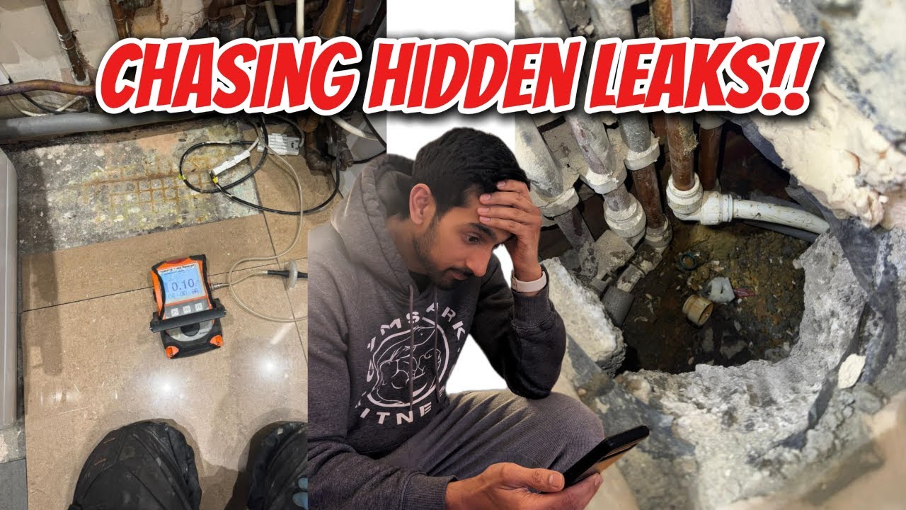 YouTube post by @cputilitysolutions for Velocity Progear. Caption reads: Chasing Hidden Leaks!!.
