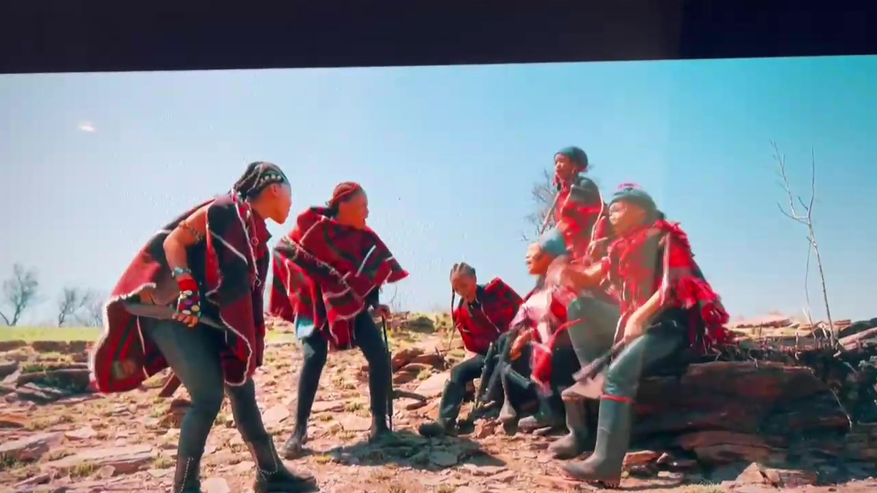 TikTok post by @rea_mangope for Showmax. Caption reads: [...] spot me 🙈🙈🥰🥰🥰🥰🔥🔥🔥🔥🔥🔥🔥🔥🔥....