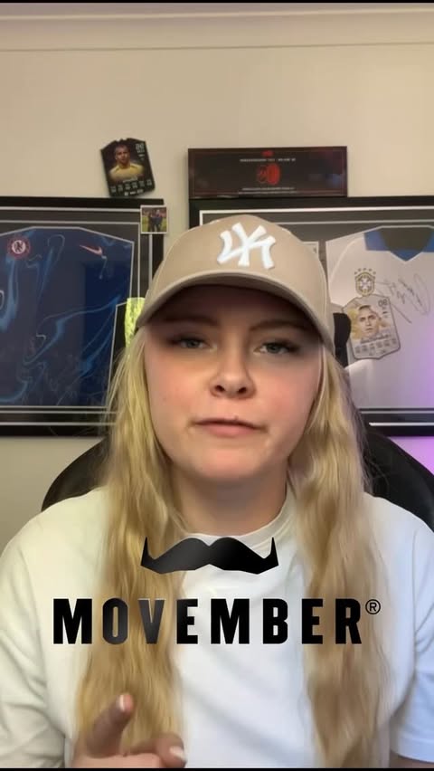 Instagram post by @sara_guzo for Movember. Caption reads: [...] a big difference! I’ve teamed up with....