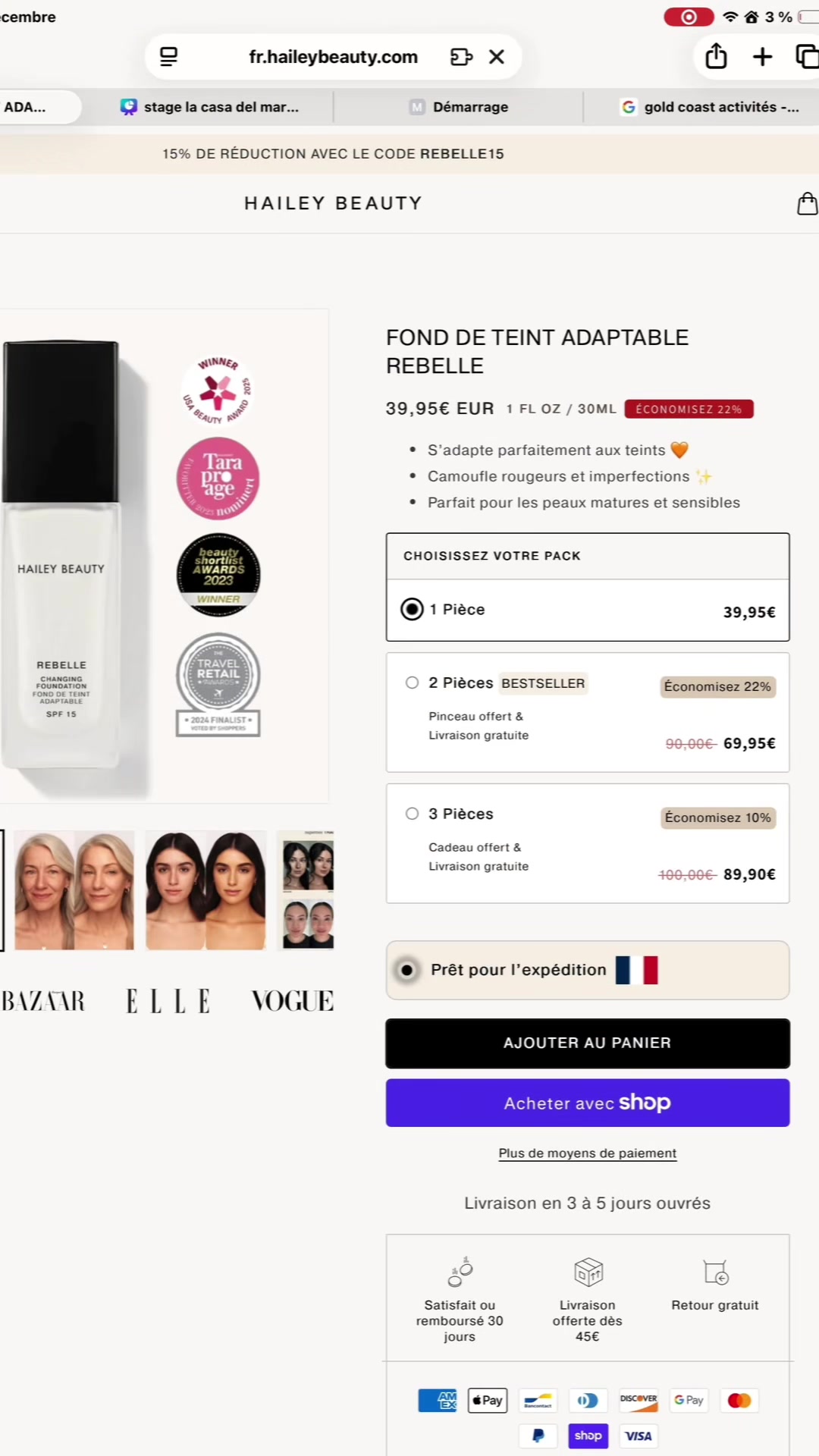 TikTok post by @kimberley.ghd for JKE AGENCY. Caption reads: [...] KIMBERLEY30 #pourtoi #collaboration @JKE....