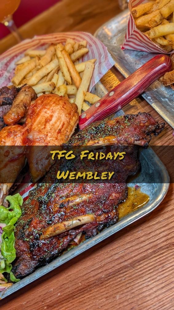 Instagram post by @jon_the_food_don for TGI Fridays. Caption reads: To celebrate 60 iconic years @tgifridaysuk have....