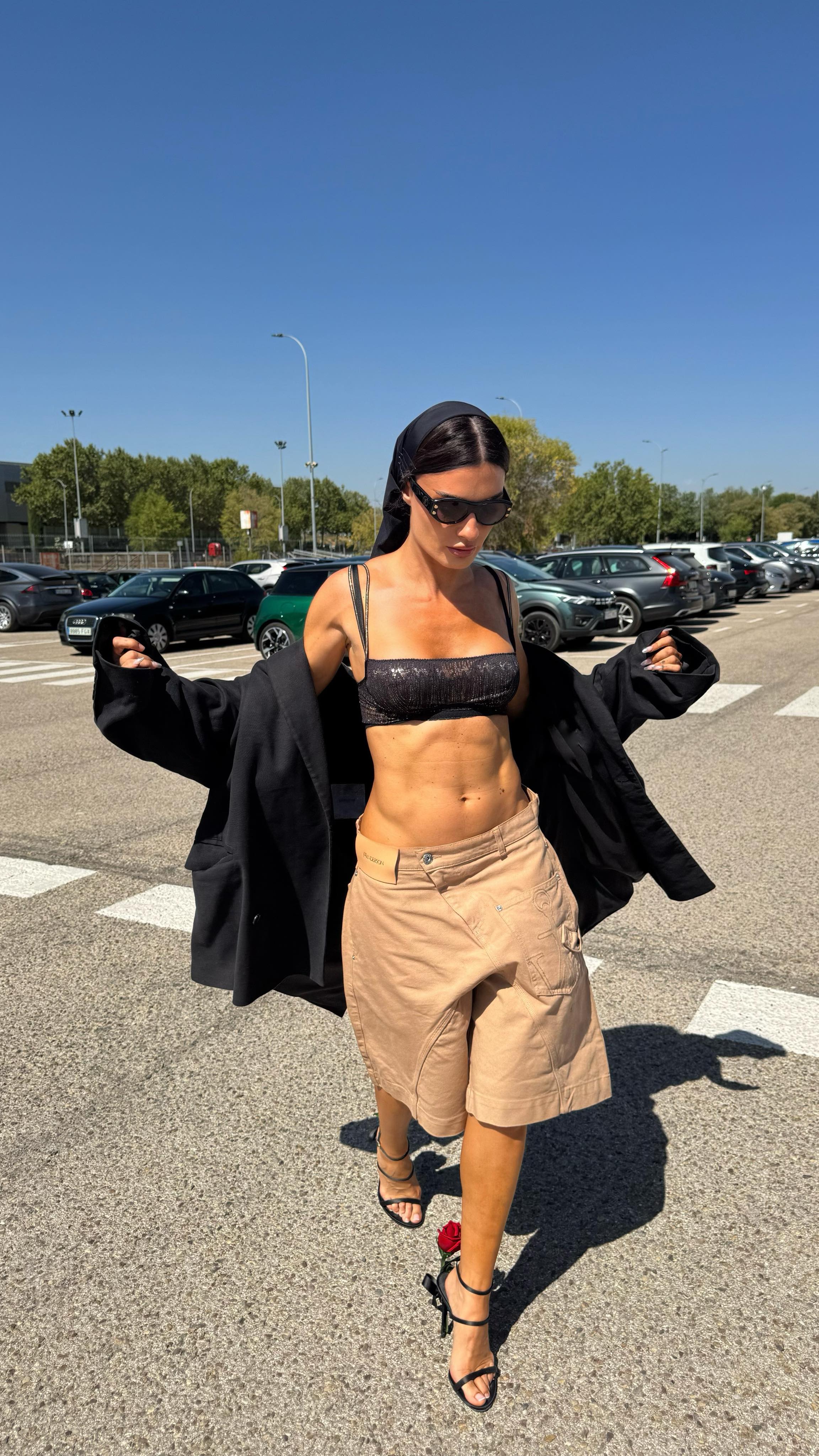 Instagram post by @madame for Sarda. Caption reads: I’m a Sarda girl 🖤 @sarda #publicidad.