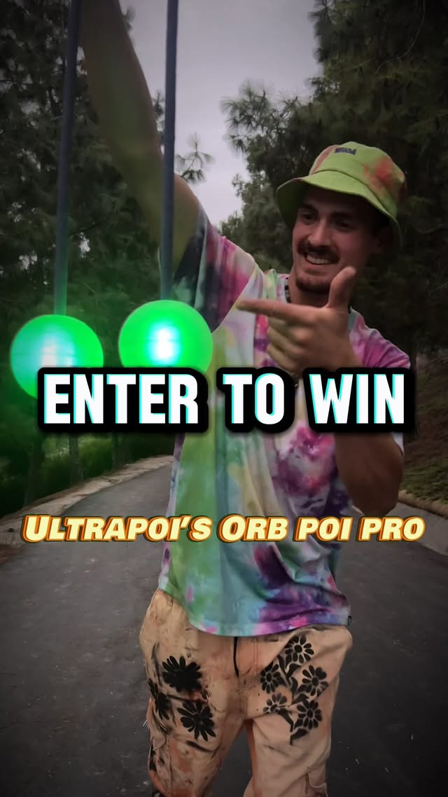 Instagram post by @mmmflows for Ultrapoi. Caption reads: 🌈⭐️UltraPoi GIVEAWAY!!! ⭐️🌈 I’ve teamed up with....