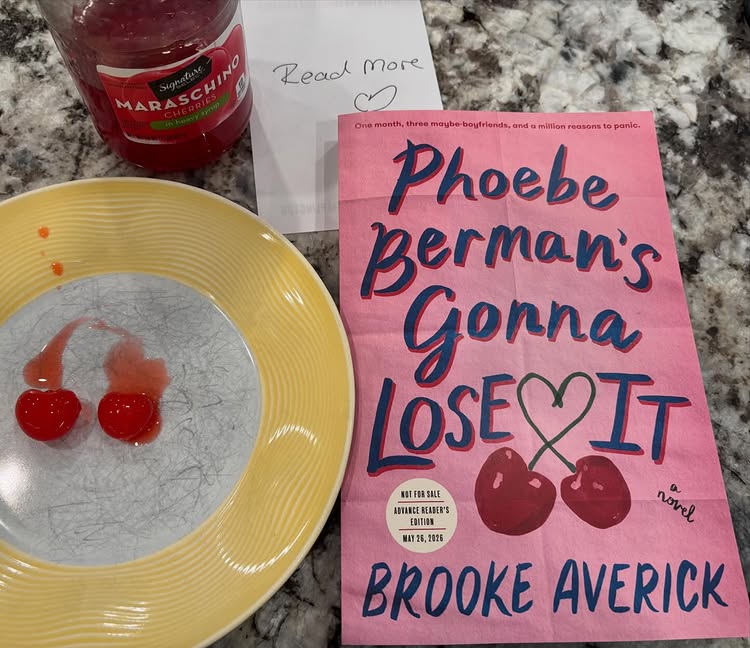 Instagram post by @stacy40pages for Crown Publishing. Caption reads: [...] 𝐈𝐭 by Brooke Averick. Thanks to....