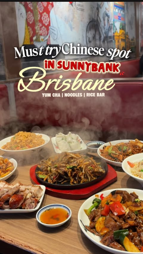 Instagram post by @bestof_brisbane for Queensland Foodies Network. Caption reads: Craving a proper Asian feast in Sunnybank🥢....