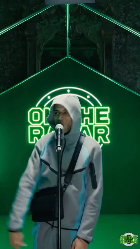 Instagram post by @ontheradarradio for SNIPES. Caption reads: [...] Freestyle | Live from Paris With Nike &....