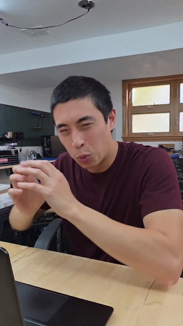 Instagram post by @mryeester for Opera. Caption reads: finding the best seconding gaming PC you can build....