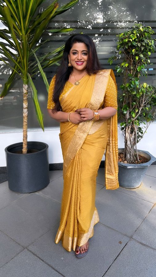 Instagram post by @veenanair143 for Malabar Gold and Diamonds. Caption reads: Get ready to be dazzled! 💎 

Malabar Gold and....