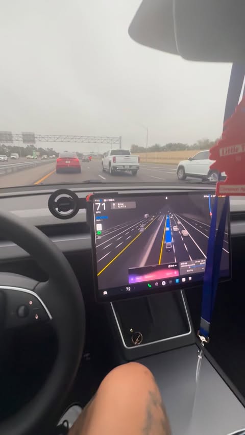 Instagram post by @therealjunn for Tesla. Caption reads: Freaky Ahh Tesla 💦💦 @teslamotors #Teslas #tesla....