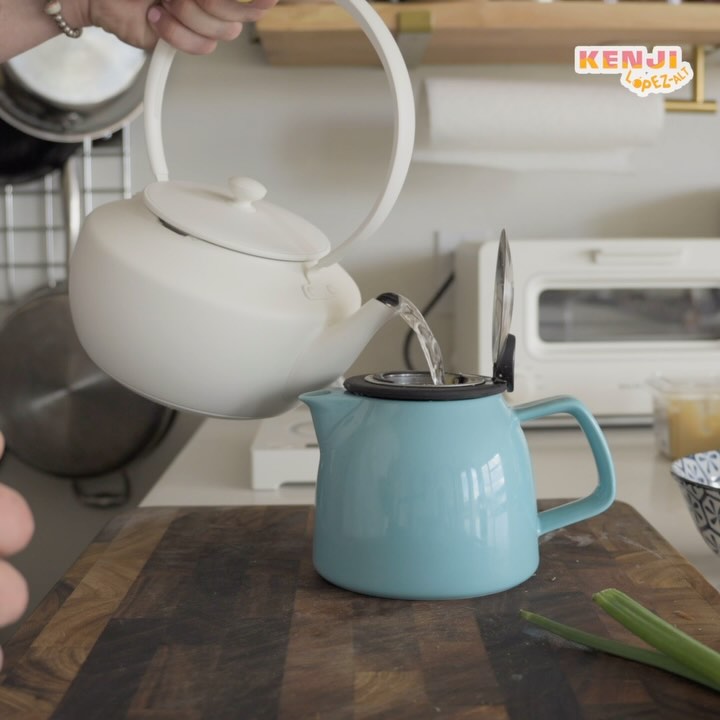 Instagram post by @kenjilopezalt for BALMUDA. Caption reads: Miso soup is my go to comfort food. The instant....