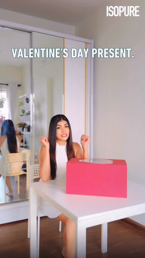 Instagram post by @urvishetty for Isopure. Caption reads: [...] making room for better in my life. With....