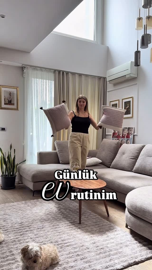 Instagram post by @munhancinar for Tefal. Caption reads: Günlük rutinimin en sevdiğim kısmı iyi ki var....