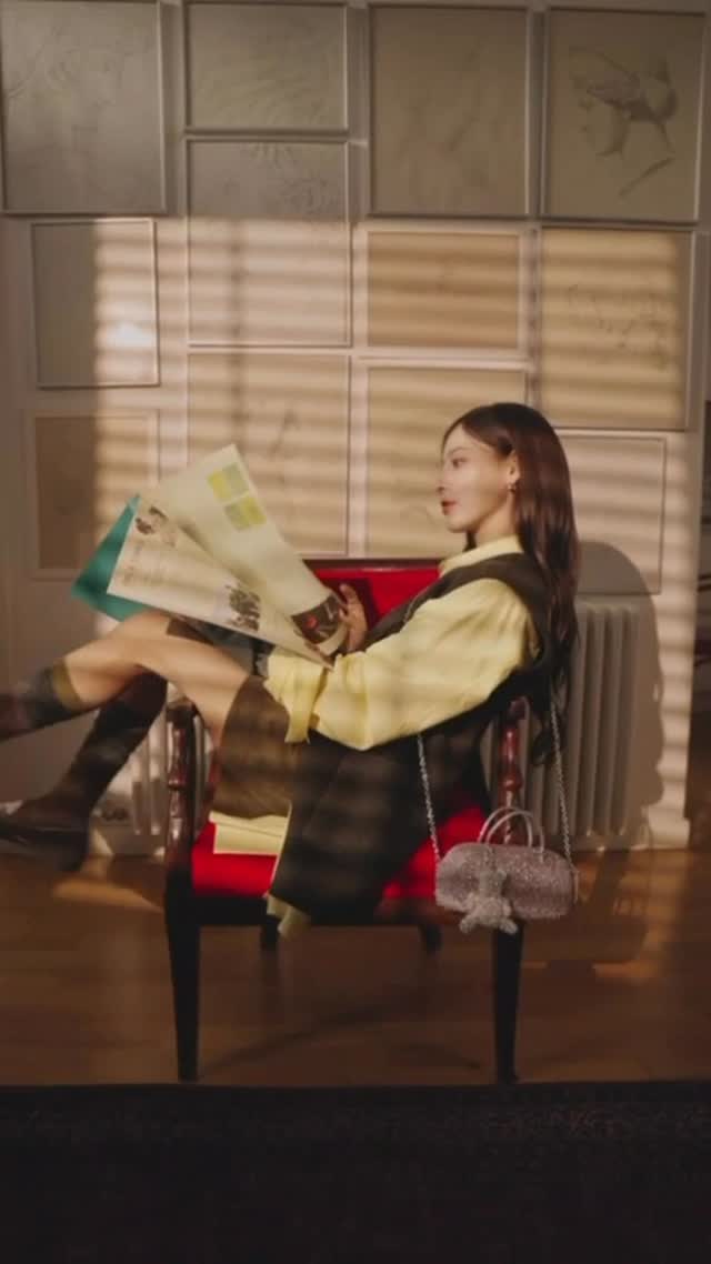 Instagram post by @inayommi for Anteprima. Caption reads: Still smiling thinking about this day in Milan😍....