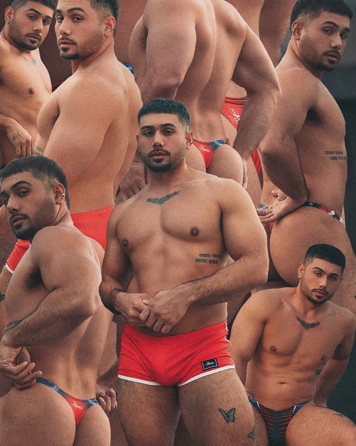 Instagram post by @biskkie for ThePack Underwear. Caption reads: ‼️NEW ACCOUNT‼️ Please Follow my new page....