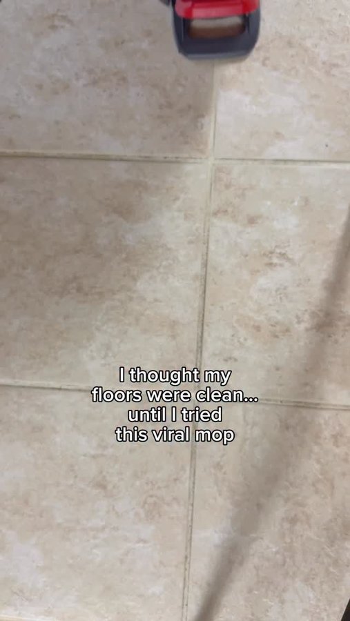 Instagram post by @livecomposed for O-Cedar. Caption reads: #ad Think your floors are clean? The O-Cedar....