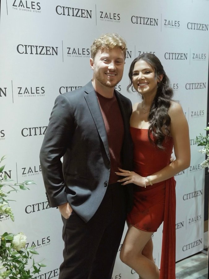 Instagram post by @amytiffany for Zales. Caption reads: [...] of officiating the @citizenwatchus +....