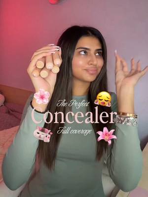 TikTok post by @sanaxk_ for HNB Cosmetics. Caption reads: don’t sleep on this!! @HNB Cosmetics #concealer.
