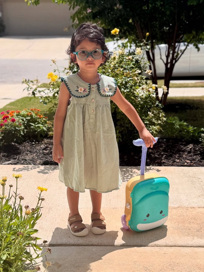Instagram post by @aavi_divi_mommy for Cozy Pixies. Caption reads: [...] adorable outfits from SHEIN Kids and Cozy....