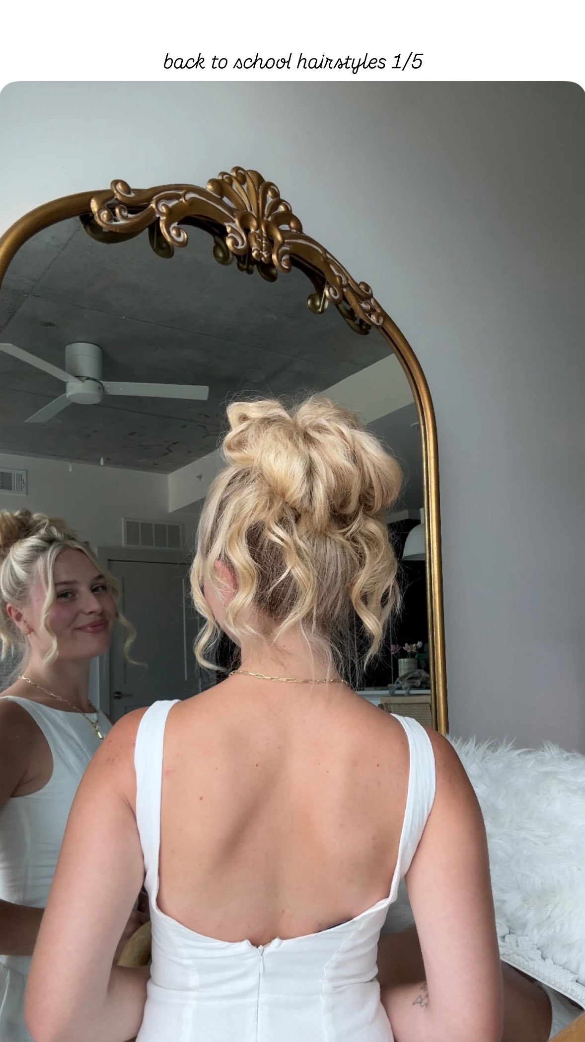 Instagram post by @_morganmaynor_ for Blake Brown Beauty. Caption reads: On greasy hair days we wear @blakebrownbeauty....